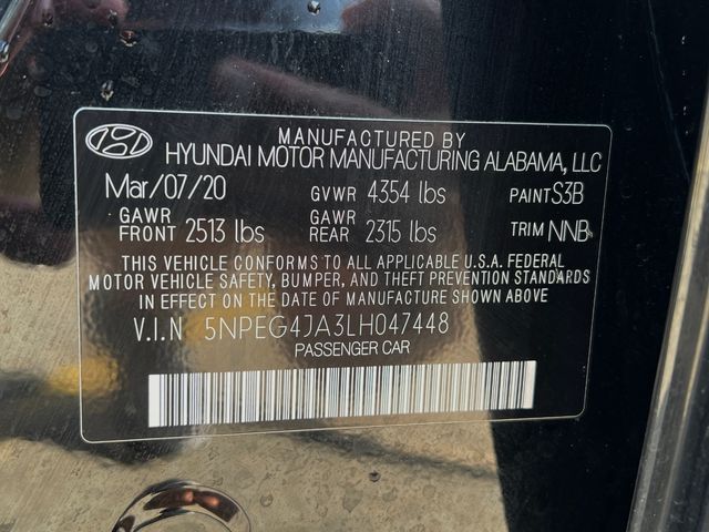 2020 Hyundai SONATA - 5NPEG4JA3LH047448 - Image #39